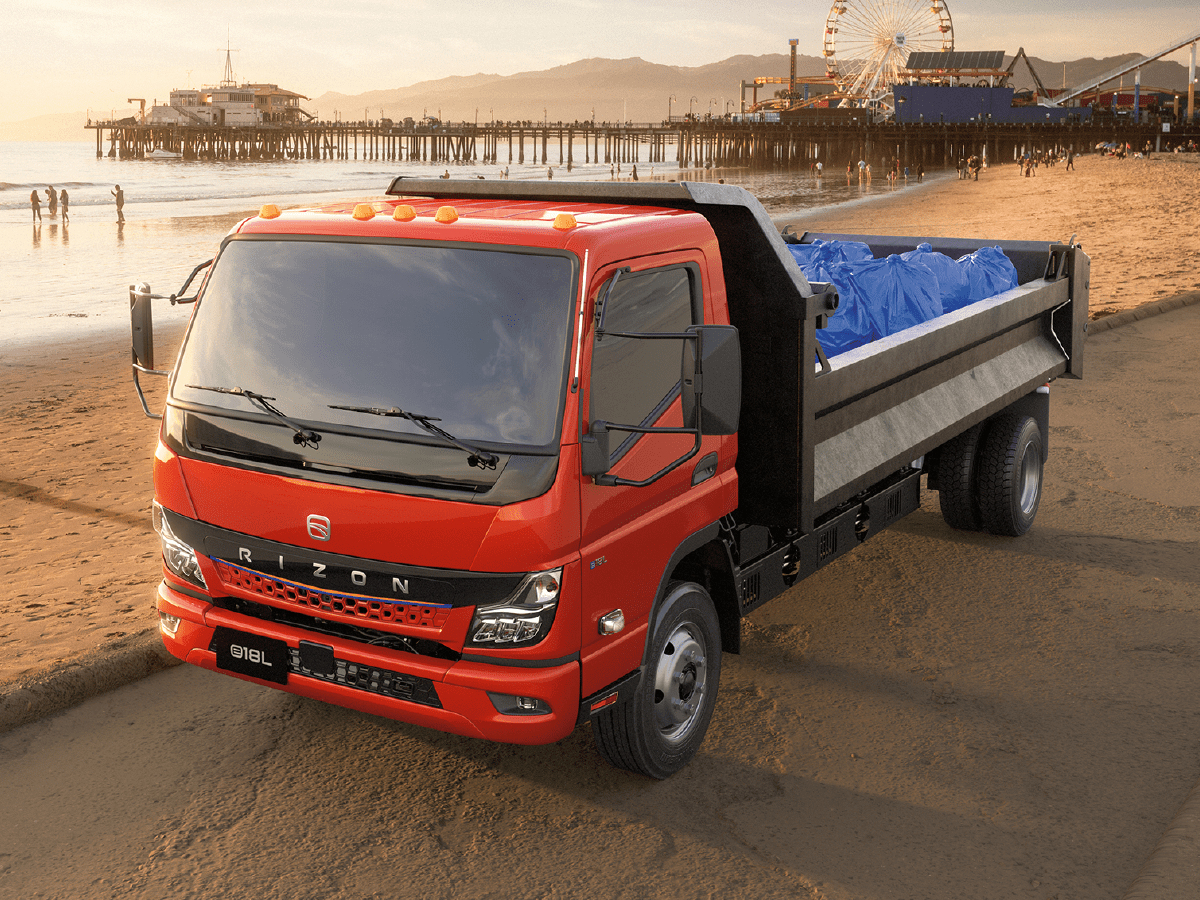 electric dump truck
